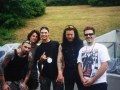 John Tempesta, Frankie Bello, Me, Riggs, Charlie Benente